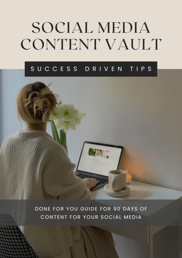 Social Media Content Vault